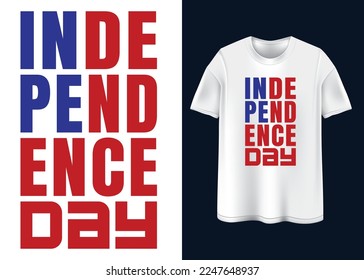 Happy Independence day T-shirt design