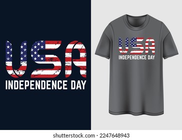 Happy Independence day T-shirt design