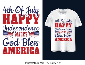 Happy Independence day T-shirt design