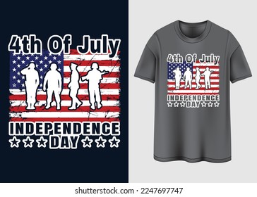 Happy Independence day T-shirt design
