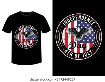 Happy independence day T-shirt design
