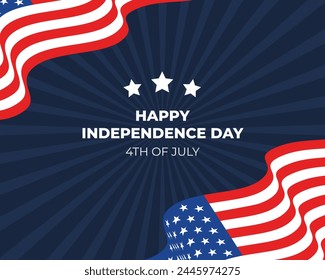 Happy Independence Day United States of America 4th of July
