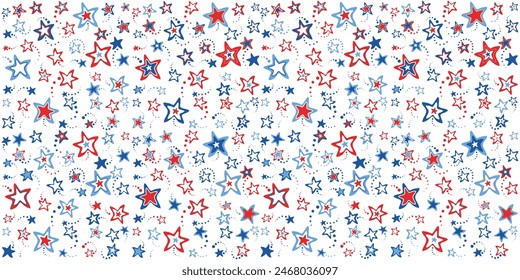 Happy independence day  United States of America, 4 th of July.  Good for textile fabric design, wrapping paper, website wallpapers, textile, wallpaper and apparel. vector illustration