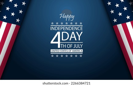 Happy Independence Day USA 4th of July background design