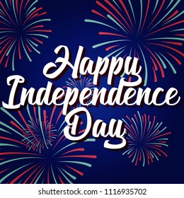 Happy independence day USA background. 4th of July.Design background
