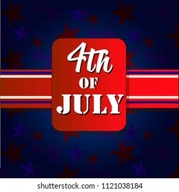 Happy independence day USA background. 4th of July.Design background with stars.