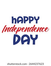 Feliz Dia da Independência EUA T-Shirt Design - 4th of July American Flag Graphic