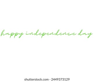 happy independence day vector design in beautiful background