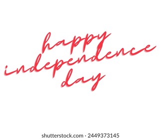 happy independence day vector design in beautiful background