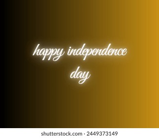 diseño del Vector del día de la independencia feliz en el fondo hermoso
