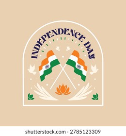 Happy Independence Day Vector Illustration with Freedom Fighters and National Pride Celebration Theme Design Concept