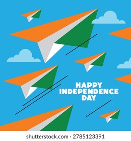 Happy Independence Day Vector Illustration with Freedom Fighters and National Pride Celebration Theme Design Concept