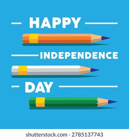 Happy Independence Day Vector Illustration with Patriotic Freedom Celebration Design Background