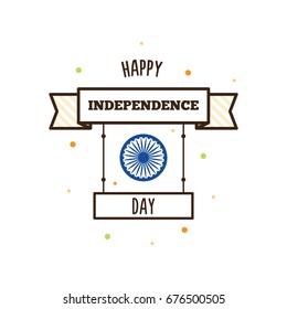 Happy Independence Day. Vector illustration.