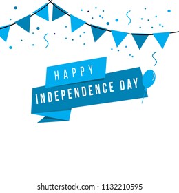 Happy Independence Day Vector Template Design Stock Vector (Royalty ...