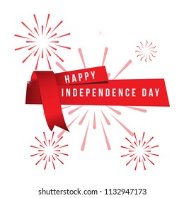 Happy Independent Day Vector Template Design Illustration