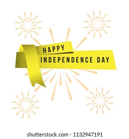 Happy Independent Day Vector Template Design Illustration