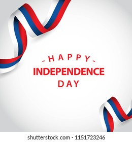 Happy Independent Day Vector Template Design Illustration