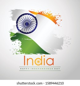 Happy India Day Celebration Greeting card Background and other users