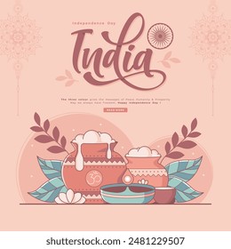 happy india independence day background