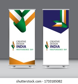 Happy India Independence Day Celebration Creative Design Vector Template Design Illustration