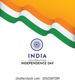 Happy India Independence Day Celebration Vector Template Design Illustration