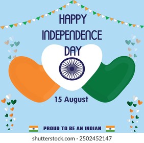 happy India Independence day poster