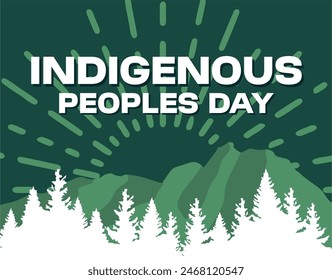 Happy Indigenous Peoples Day to all indigenous people