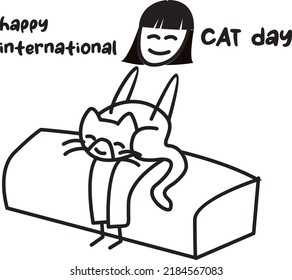 Happy Internationa Cat Day 8. August 2022