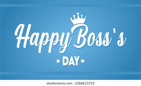 Happy International Boss Day mit bestem Design