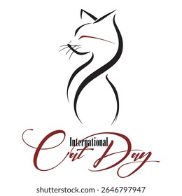 happy international cat day post