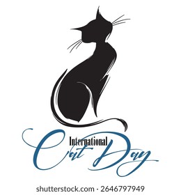 happy international cat day post
