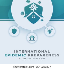 Happy International Day of Epidemic Preparedness Celebration Vector Design Illustration for Background, Poster, Banner, Advertising, Greeting Card