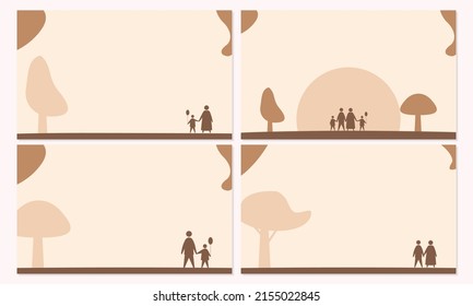 Happy International Day of Families Vector  illustration