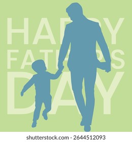 happy international father's day design
