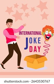 Feliz Dia Internacional da Piada, é o momento perfeito para celebrar o riso.