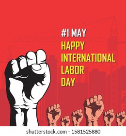 Happy International Labor Day. Mayday. May 1st.