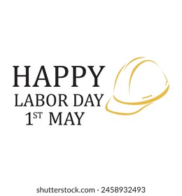 happy international labor day. vector illustration design