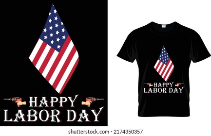Happy International labor day...T-shirt design. 