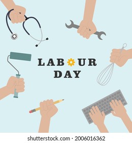 Happy International Labour Day. 1st May.