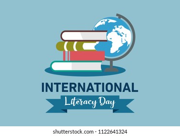 Happy International Literacy Day Logo