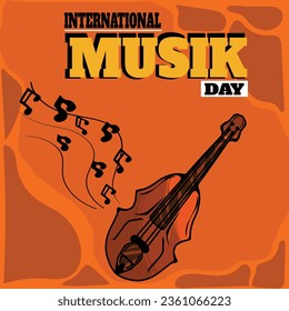 Happy International Musik day festival 