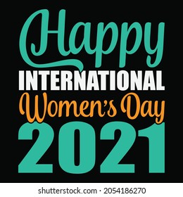 Happy international Woman's day 2022 - Vector