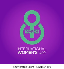 Happy International Women's Day - 8th March Celebration design. - Vector Illustration