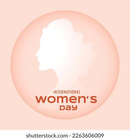 happy international women's day background to celebrate empowerment vector