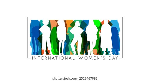 happy international womens day banner. Womens Day concept design. March 8. Vector illustration design