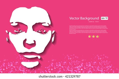Happy International Women's Day design background easy all editable
