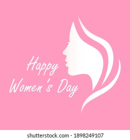 happy international women's day image vector