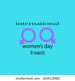happy international women's day vector