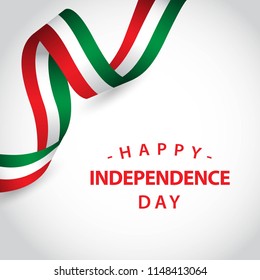 Happy Italy Independent Day Vector Template Design Illustration